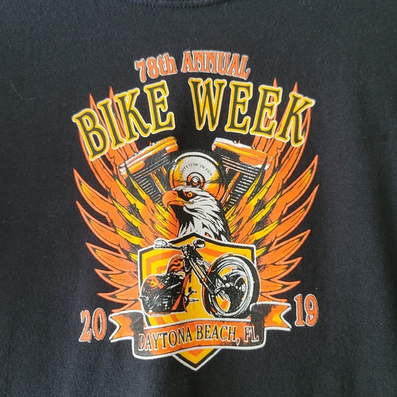 Daytona beach 2019 78th bike week t-shirt size XL - Picture 5 of 6